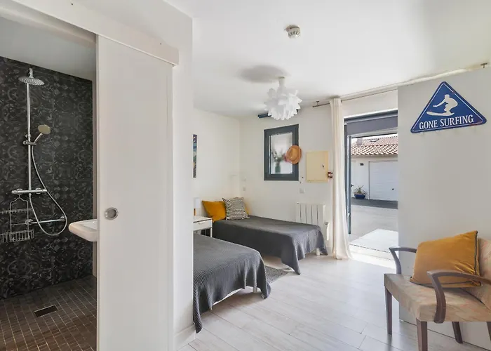 Surf 300m De La Appartement *