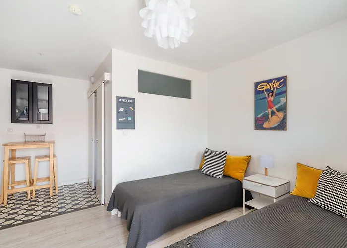 Surf 300m De La Appartement Biarritz